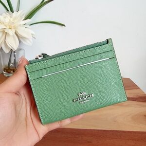 NWT Coach Leather Mini Skinny‎ Id Case
